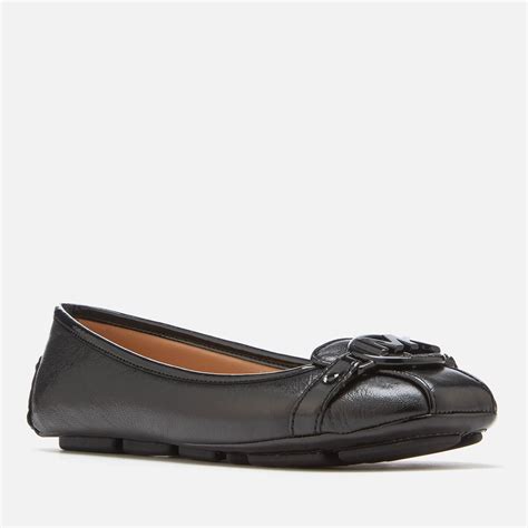 michael kors flats fulton 8 black|Michael Kors moccasins women.